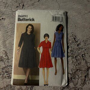 Butterick Pattern B6091 F5 forWomen's Dresses